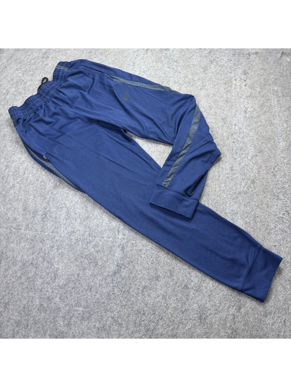 Nike Elite Basketball Jogger Men M Blue 31" Tapered Cuffed Sweatpants 776112